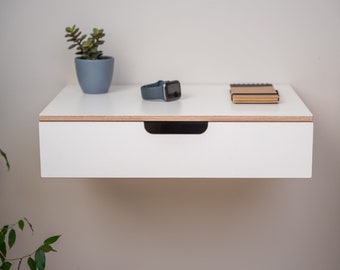 Modern Floating Nightstand - Bedside table