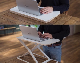 Lifting Standing Desk: 5 Adjustable Heights.