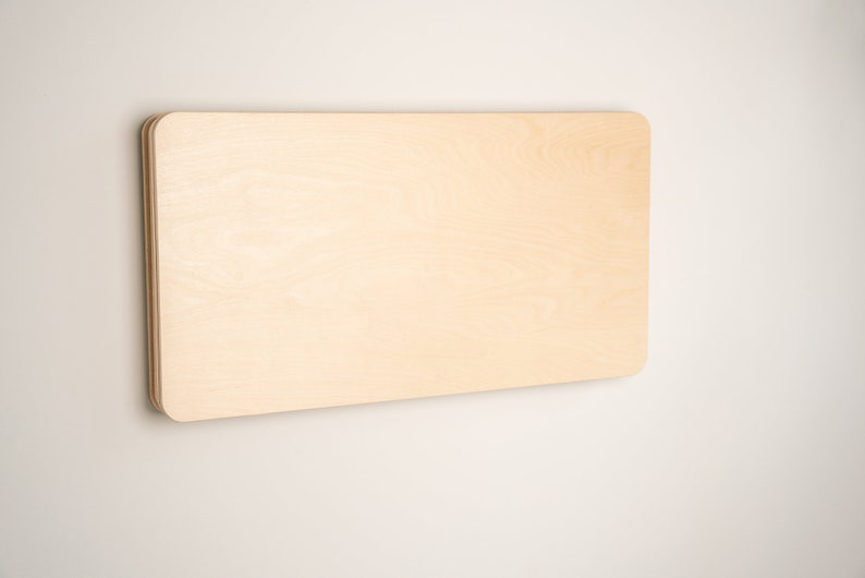 Floating Plywood Murphy Desk : Space saving Modern Elegance. image 8