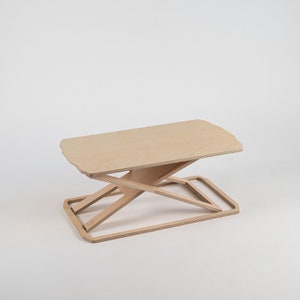 Modern plywood Adjustable Desk riser