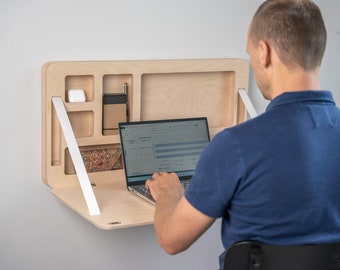 Space Saving - Wall Mounted Murphy Desk