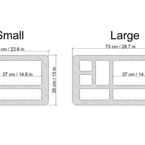 Bureau escamotable flottant en contreplaqué : élégance moderne et peu encombrante. image 10