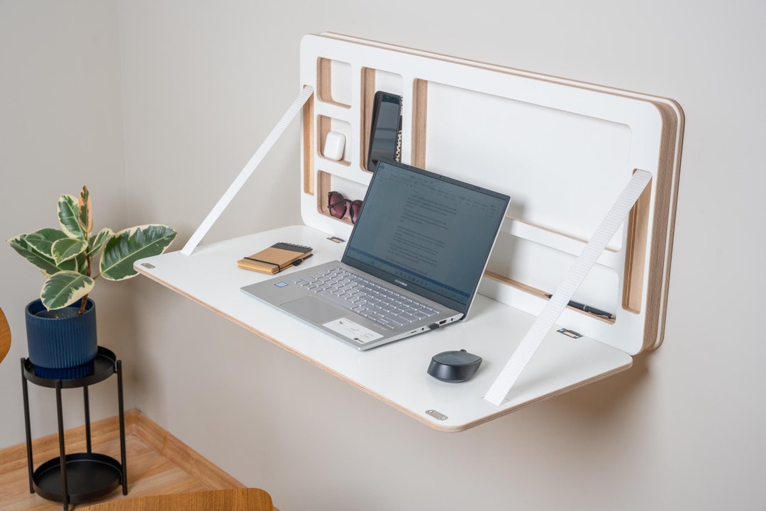Wall Mounted Floating Murphy Desk - Etsy