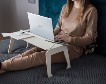 Multipurpose foldable lap table