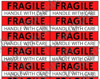 printable fragile etsy