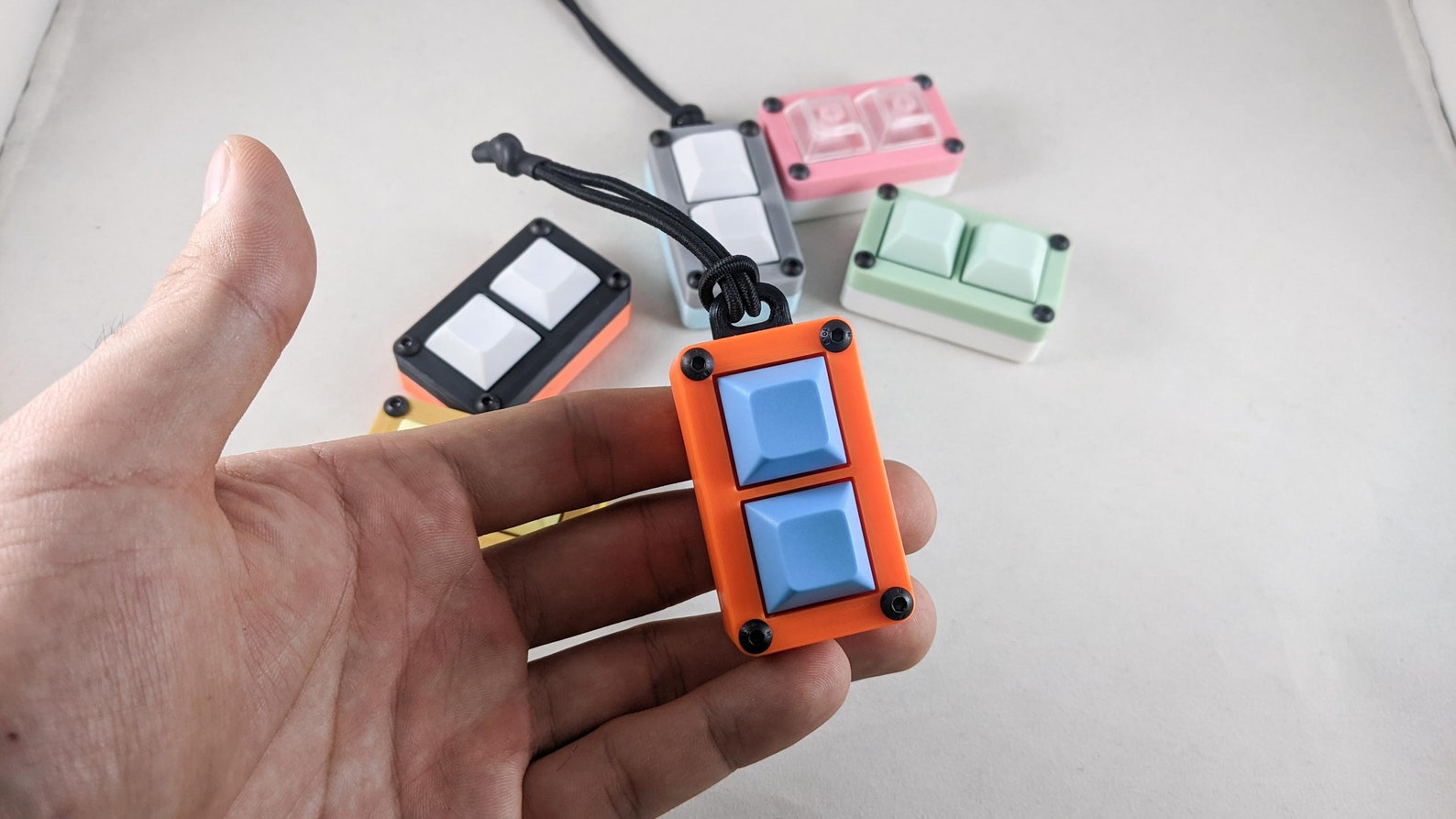 Click Brick Double Key Switch Fidget Toy Etsy