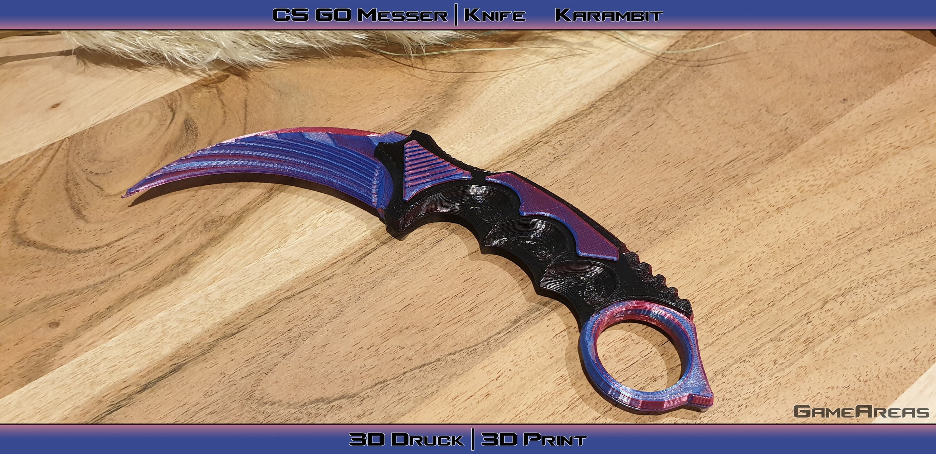 CSGO Knife/knife Karambit 3D Print Etsy