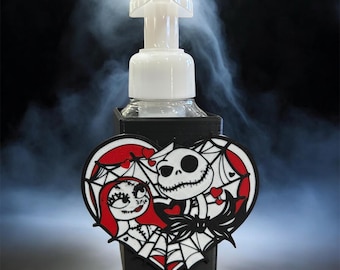 Jack and Sally Bath and body works foaming soap holder