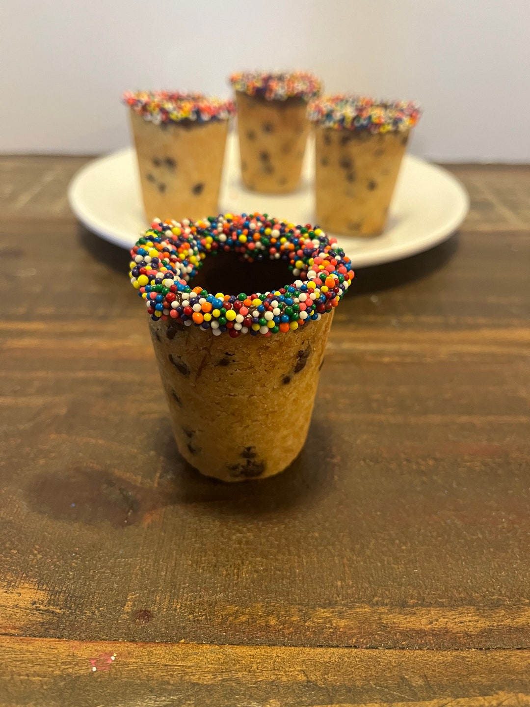 Chocolate Chip Cookie Shot Glasses Etsy