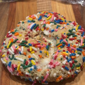 Buttercream Stuffed Funfetti Cookies