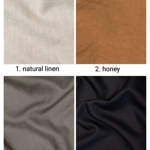 Linen Jacket, Linen Blazer, Loose Linen Jacket, Oversized Linen Blazer, Brown Linen Jacket, Unique Linen Jacket, Short Sleeve Linen Jacket image 7