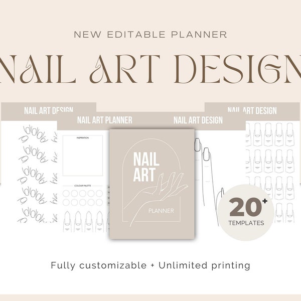Nail Tech Planner Etsy