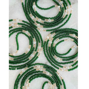 African Waist Beads for Women Weight Loss Colorful Beaded Body Chain Waist Jewelry Belly Bead Body Chain Jewelry for Women