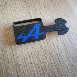Llavero antiagresión para carrito de compra Alpine STL