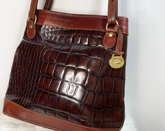 brahmin bags real crocodile