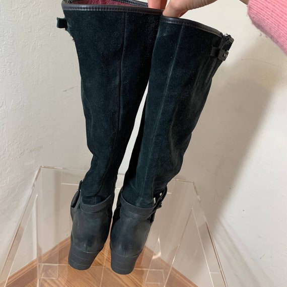 UGG Australia Black Lesley Wedge S/N 