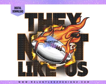 Feuer Football T-Shirt Design PNG (Digital Download)