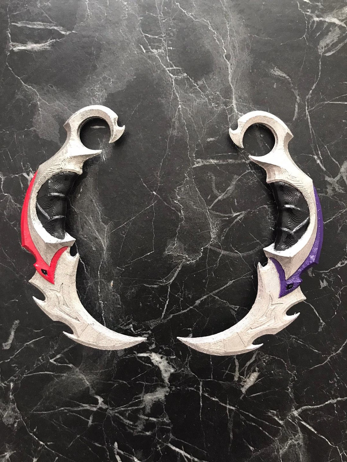 Valorant Reaver Karambit / Valorant Knife / Valorant Cosplay / Etsy