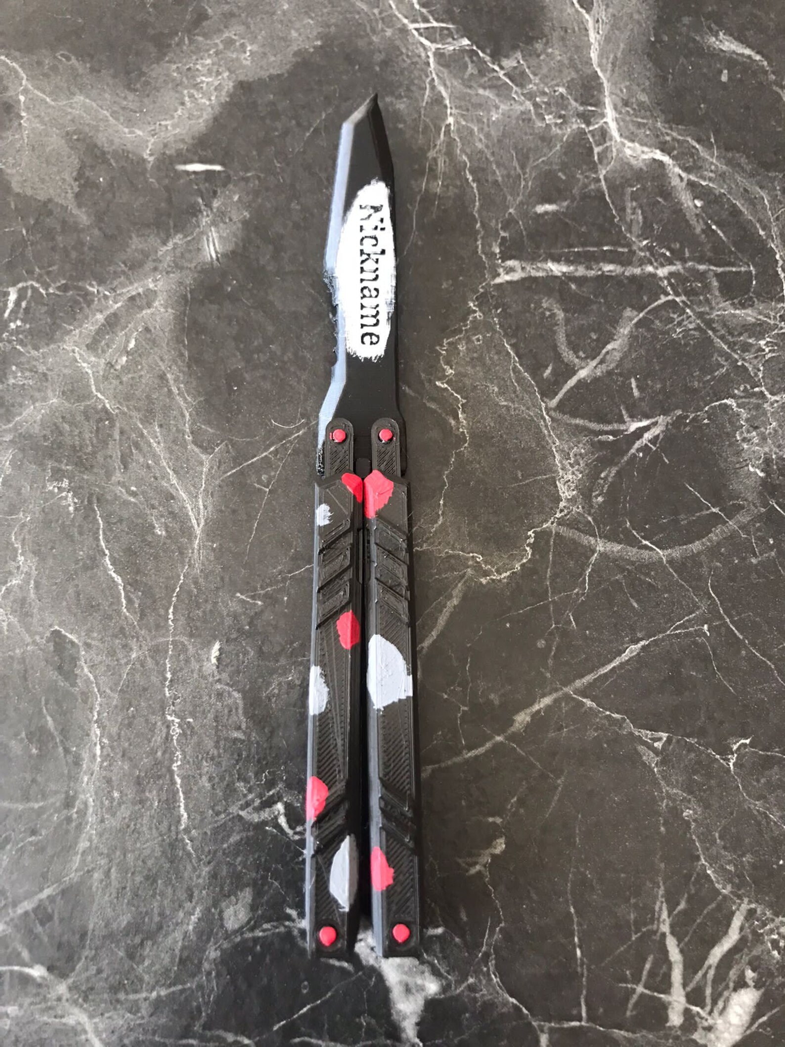 Valorant Recon Knife / Valorant Butterfly Knife / Impreso en Etsy México