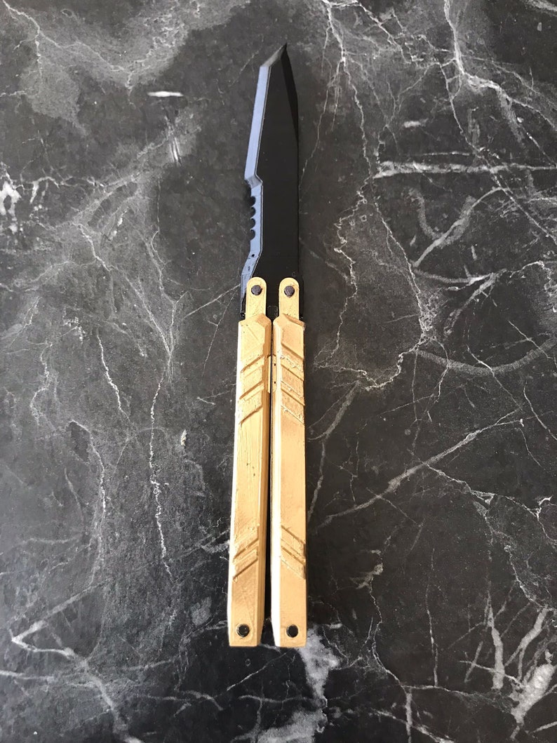 Valorant Recon Knife / Valorant Butterfly Knife / 3D Printed / Etsy Australia