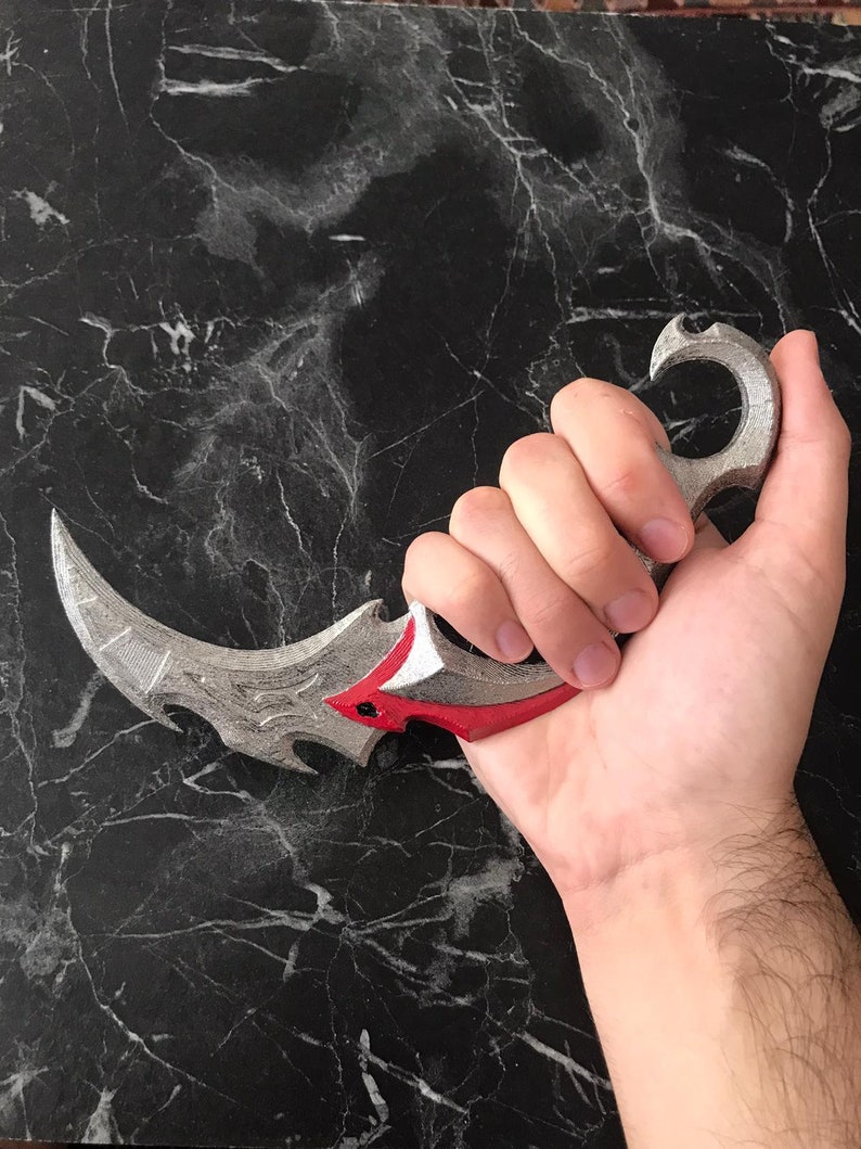 Valorant Reaver Karambit / Valorant Knife / Valorant Cosplay / Etsy