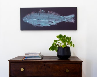 Gyotaku Louisiana Redfish