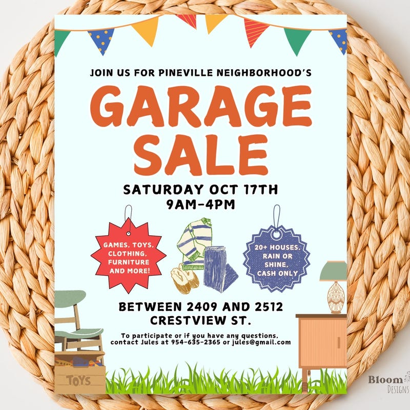 Welcome Rummage Sale Sign Rummage Sale Signs - Etsy