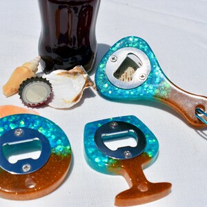 Beach Themed Bottle Opener • Ocean Bottle Opener • Coastal Bottle Opener • Beer Lover Gift • Beer Bottle Opener • Bartender Gift