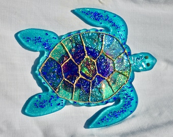 Sea Turtle Wall Art • Sea Turtle Wall Hanging • Sea Turtle Gift • Sea Turtle Beach Décor • Decorative Sea Turtle • Beach/Coastal Decor