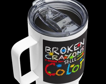 Wellness Gift • Mental Health Travel Mug • Mental Health Gift • Insulated Travel Tumbler • Custom Travel Mug • Personalized Travel Mug