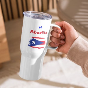Personalized Abuelo MUG • Abuelo Travel Mug • Father’s Day Gift for Abuelo •  Abuelito Gift • Grandpa & Kids Mug • Gift from Grandkids