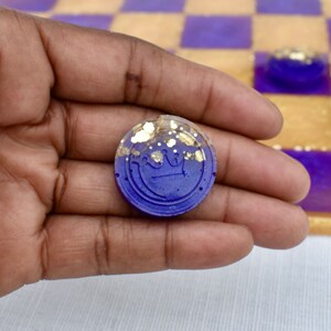 Regal Purple Gold Chess & Checkers Set • Custom Purple Gold Chess ...