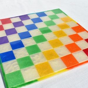 Rainbow Chess Set • LGBTQ Chess Set • Pride Month Chess Game • Custom ...