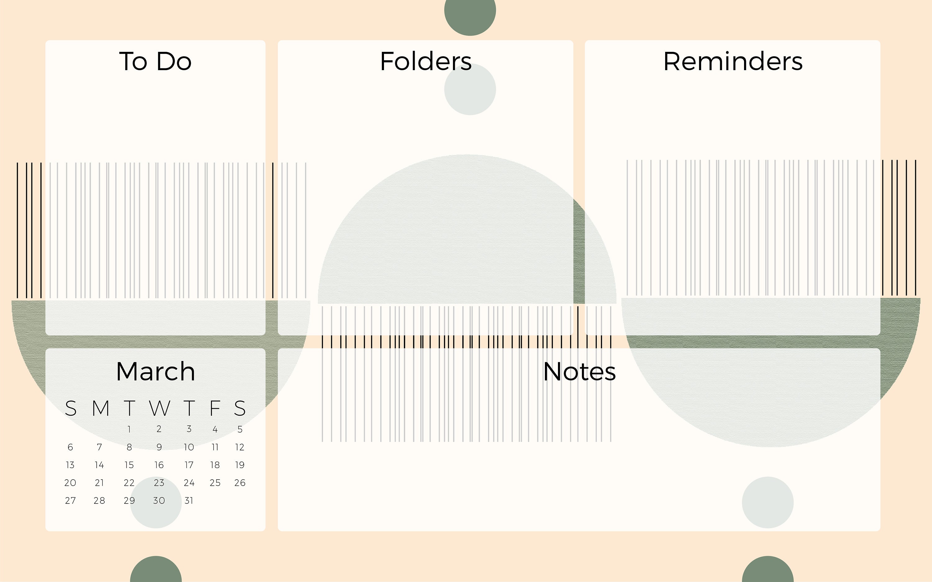 Abstract Minimalist Desktop Background Organizer Pack for Mac | Mac ...