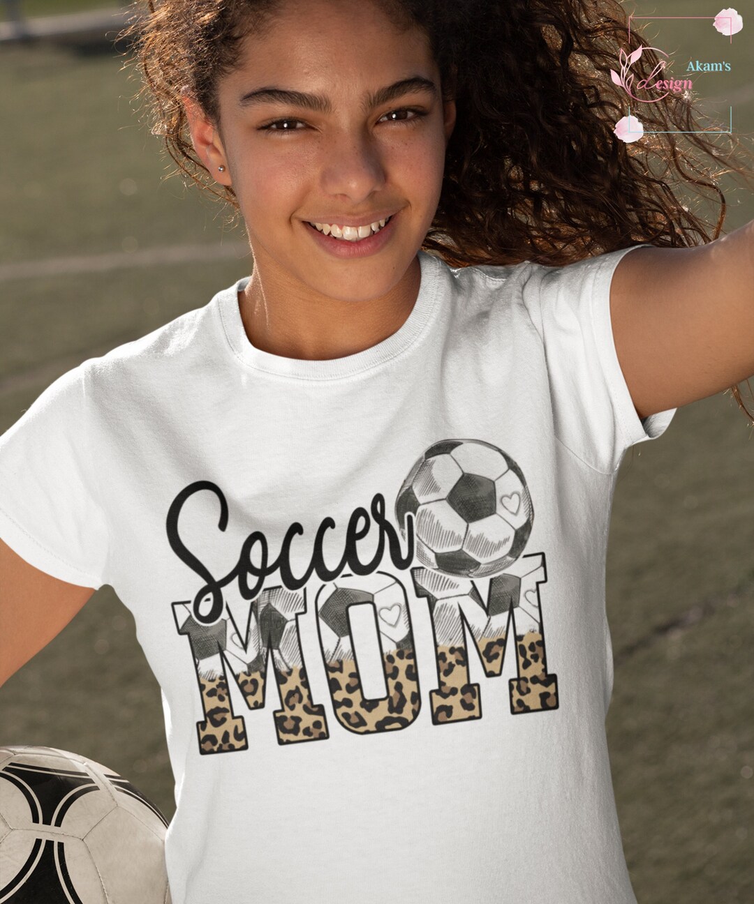 Mom Soccer Shirt Women Soccer Tshirts Gift for Soccer Etsy