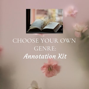 ANNOTATION KIT:  *You Pick Genre* Blind Date with a Book Box
