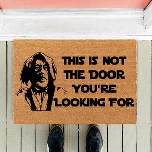 Star Wars Fußmatte - 'This Is Not the Door You're Looking For'