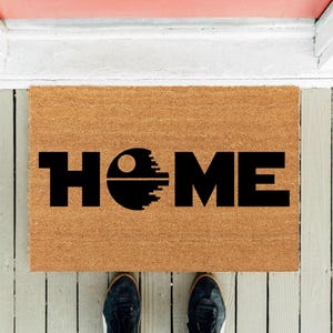 Death Star Doormat | Funny Homeowner Gift, Movie Entrance Rug