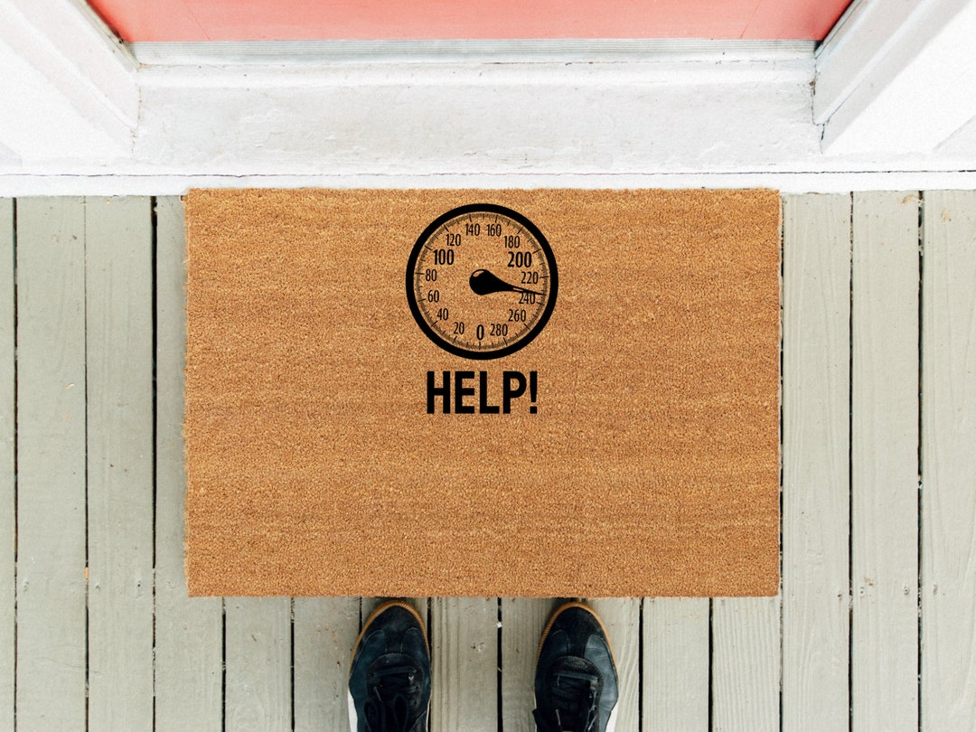 Weight Scale Doormat Doormat Funny Doormat Homeowner Door Mat
