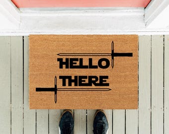 Hello There Doormat: Funny Movie Entrance Mat