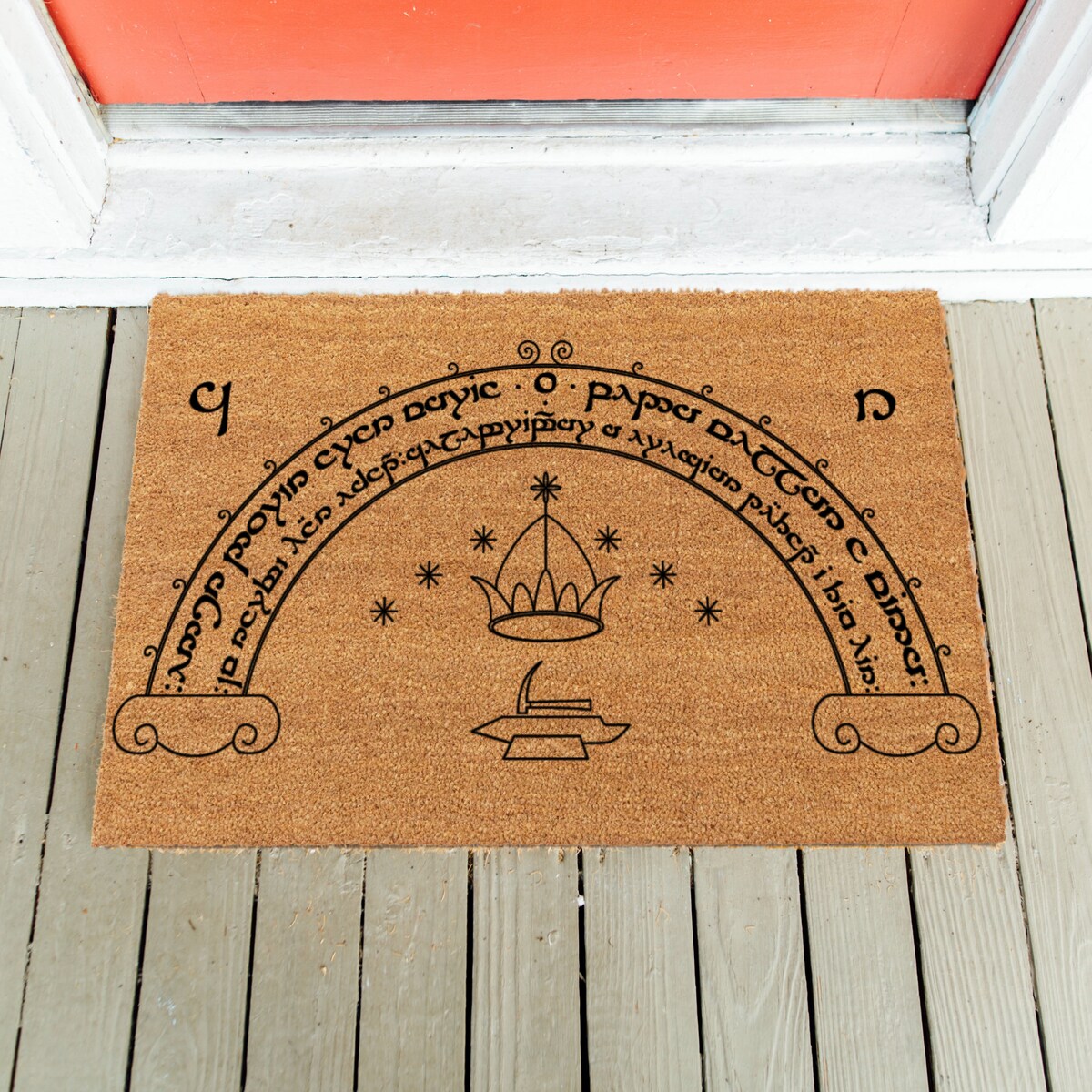 Doors of Durin Doormat Size Medium