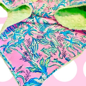 Lilly Pulitzer Blanket Etsy UK