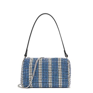 Bolso grande con cristales / Bolso con asa superior / Bolso con adornos / Bolso bandolera / Bolso de hombro / Bolso con cristales / Bolso brillante / Bolso con adornos 4 opciones de color