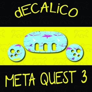 MetaQuest 3 Aufkleber - Haie