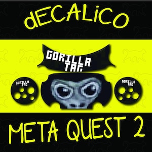 Meta Quest 2 Decal - Gorilla Tag Eyes