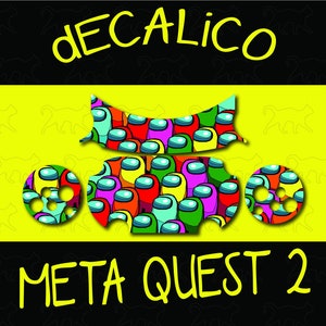 Meta Quest 2 Decal - Among Us Color Pop