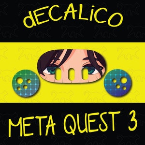 メタクエスト 3 デカール - アニメアイ 1