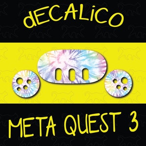 MetaQuest 3 Aufkleber - Tye Dye