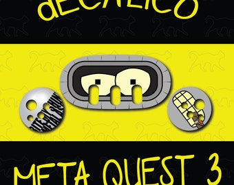 Meta Quest 3 Decal - Futurama Bender