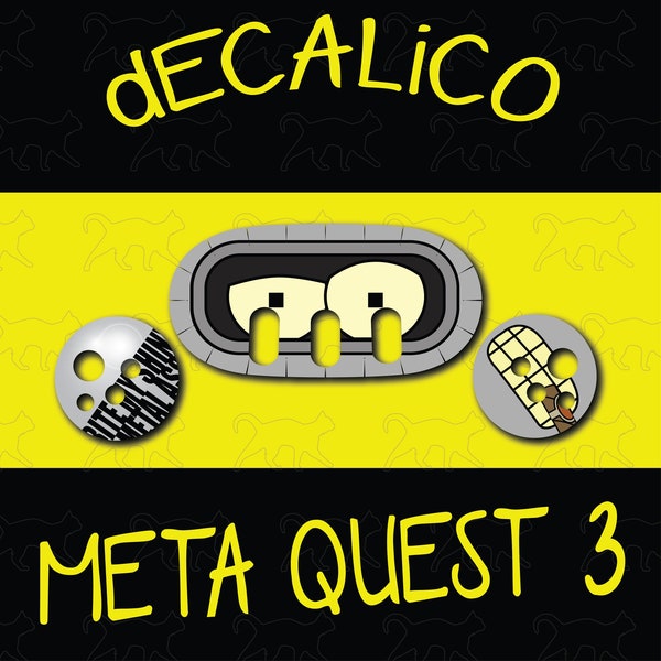 Meta Quest 3 Decal - Futurama Bender